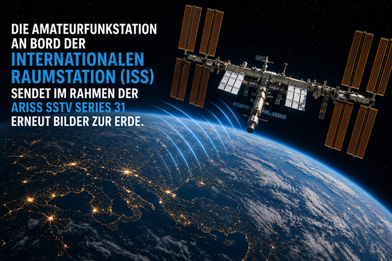 ISS sendet SSTV-Bilder &ndash; Serie 31 April 2026 | DARC OV E35
